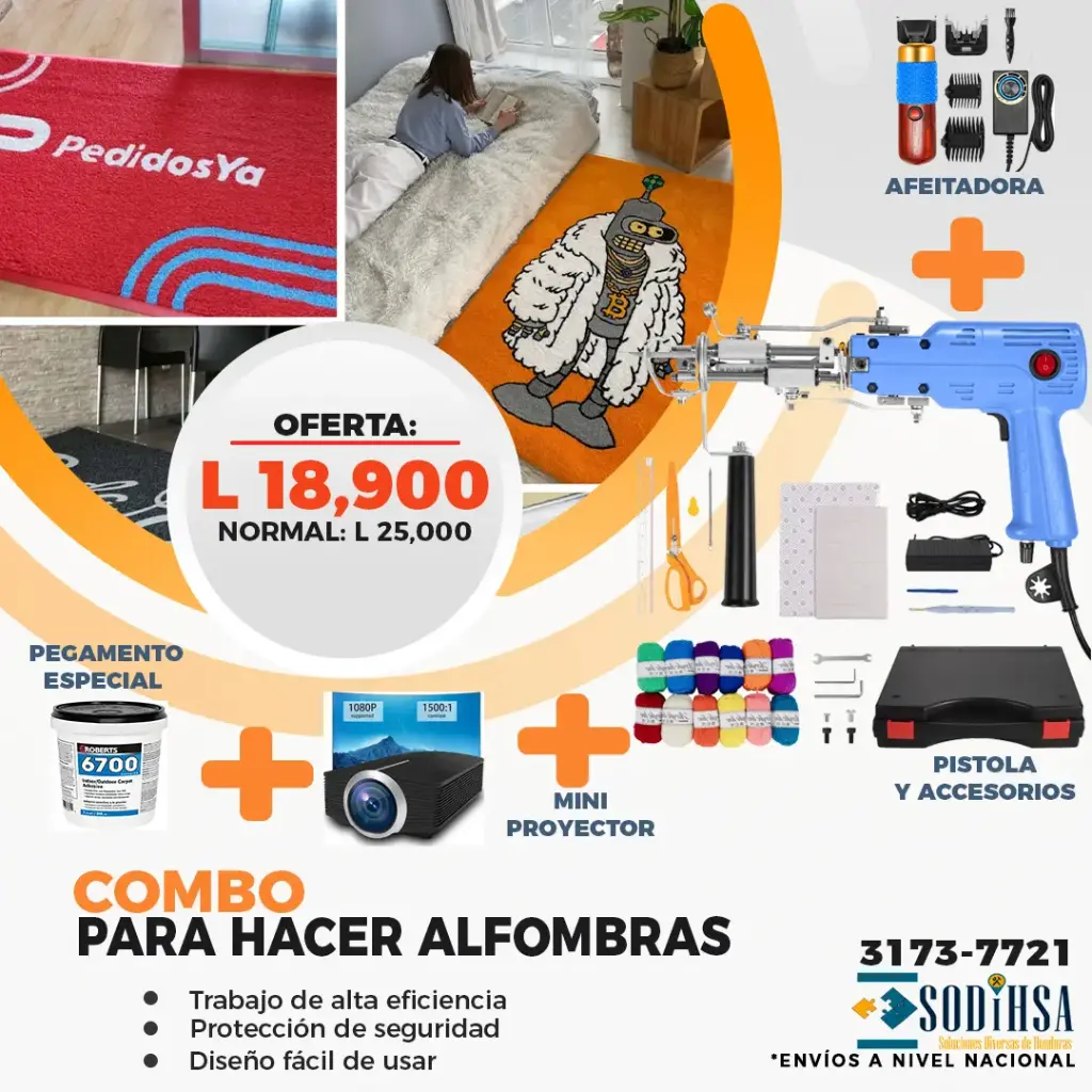 [Per1000008] COMBO PARA ALFOMBRAS