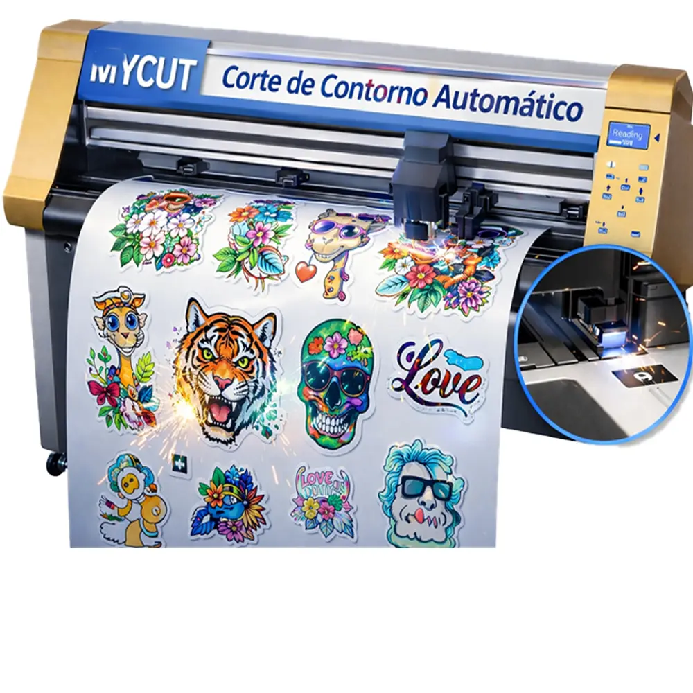 Plotter de corte con lector óptico