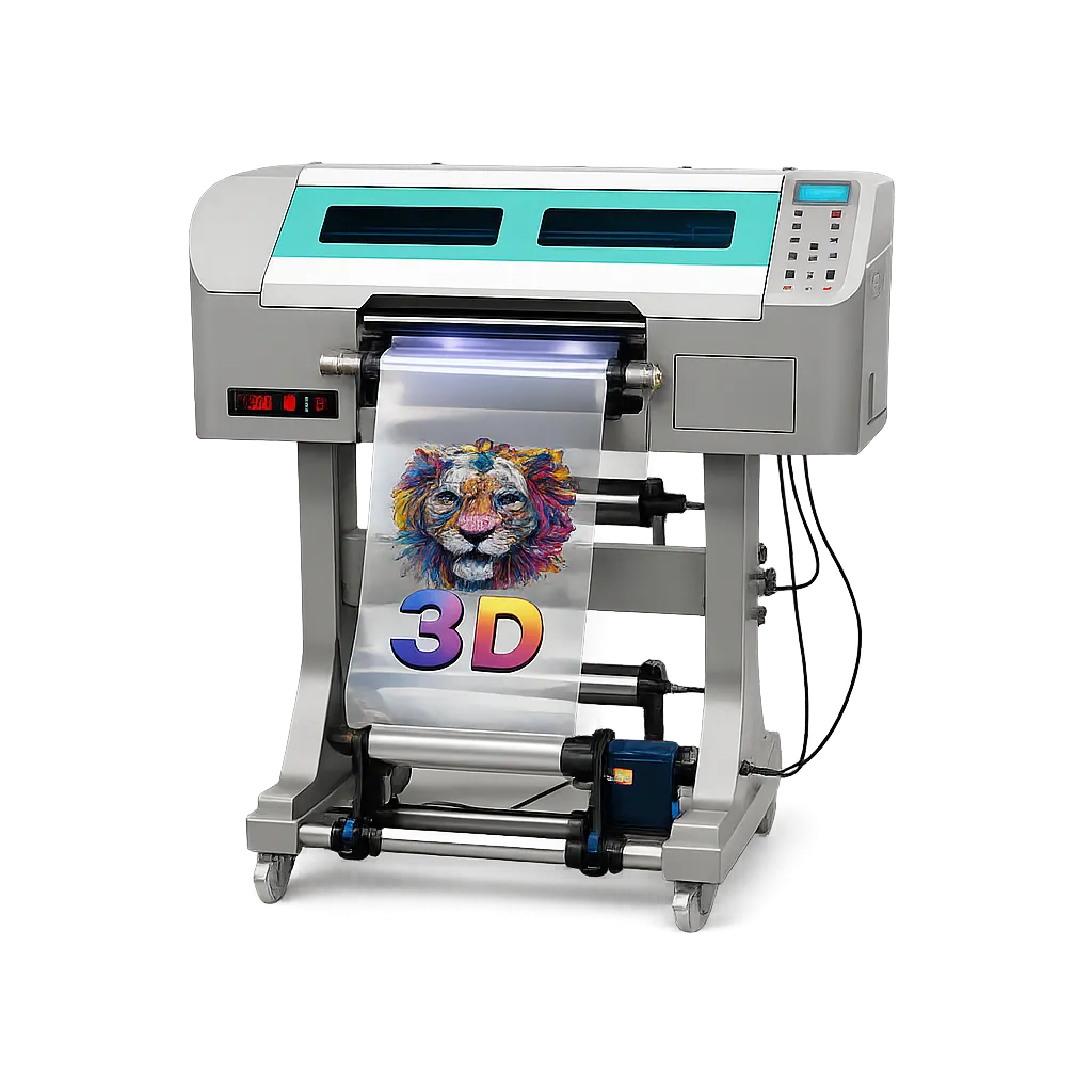 IMPRESORA DTF - UV- 3D EFECTO BORDADO