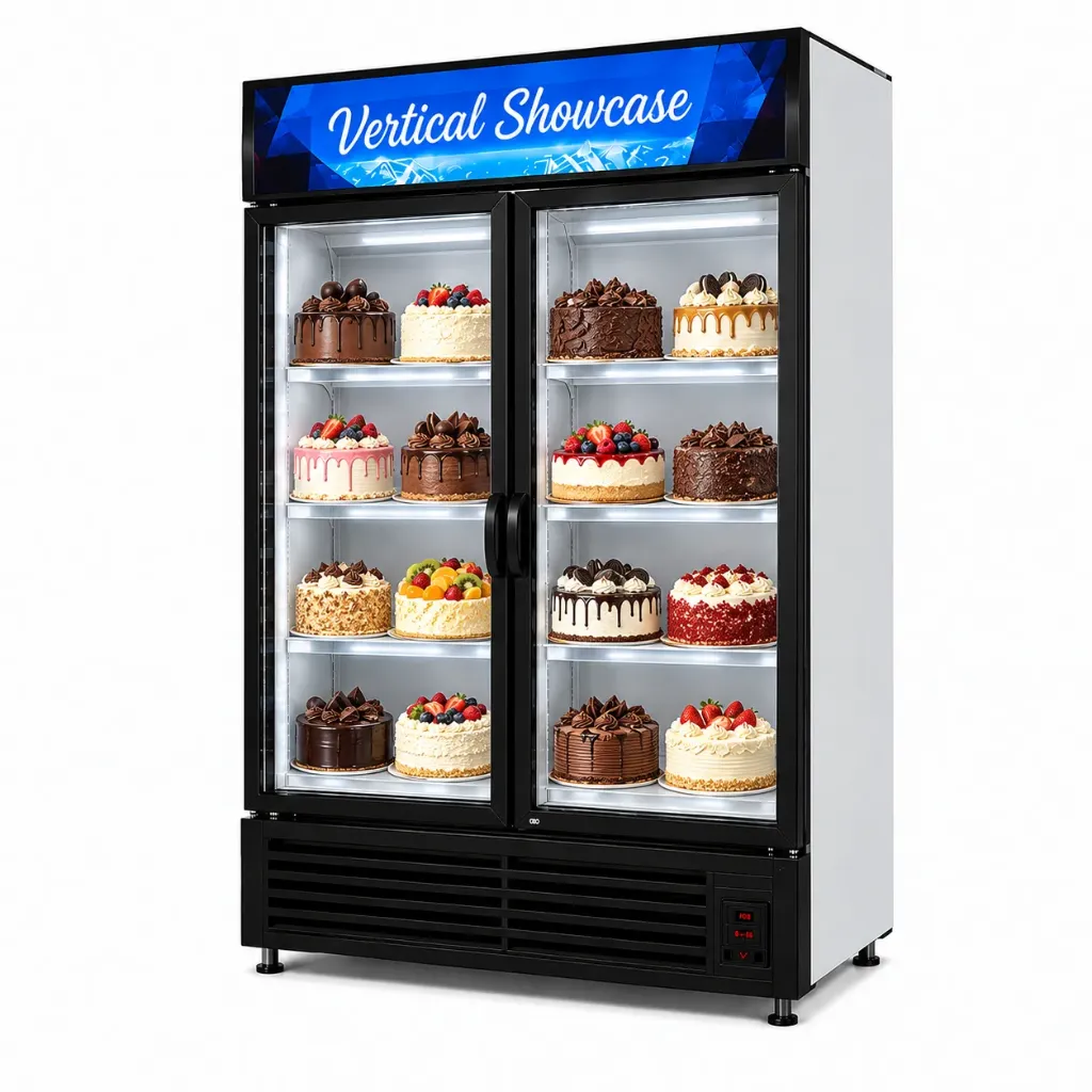 Vitrina refrigerada vertical